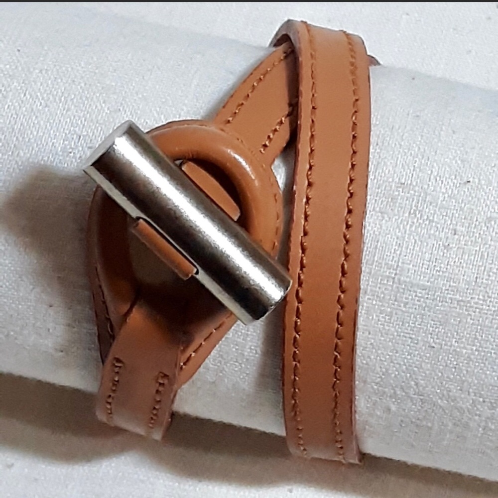 ITALIAN LEATHER WRAP BRACELET❤️